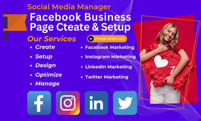 do facebook page create and setup