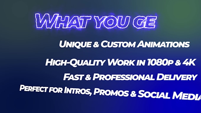 design custom text animations and seamless overlays for your video  projects