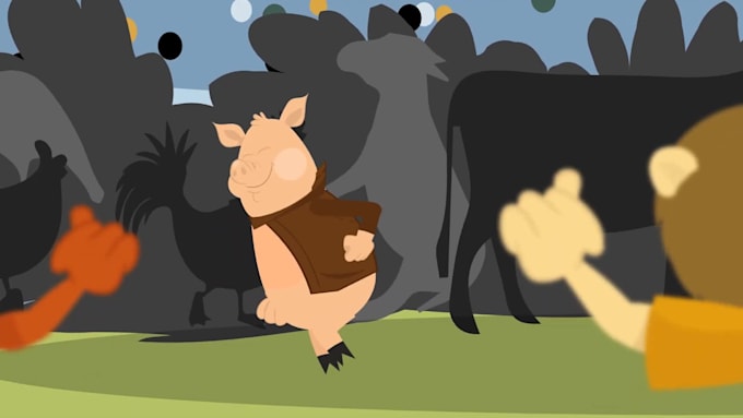 2d cartoon animations and gifs
