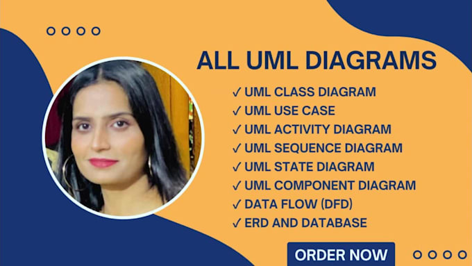 do uml diagrams, class, use case, data flow dfd and erd