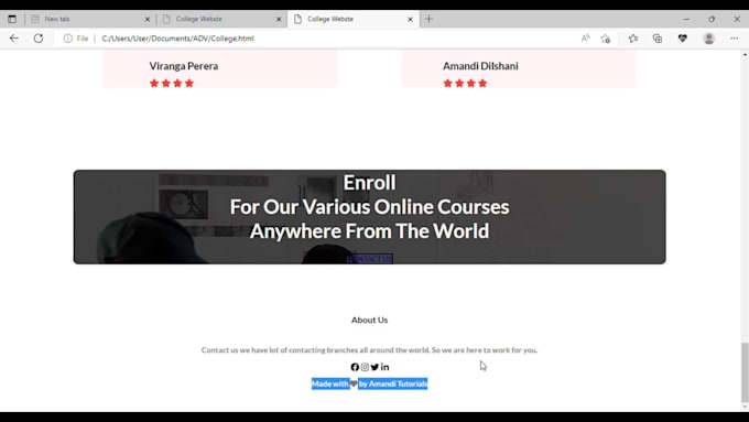 design creative and customized websites using html CSS javascript