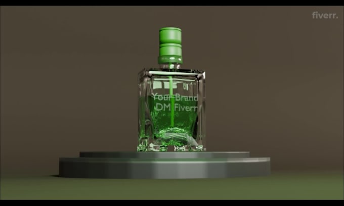 create a 3d product animation video editing