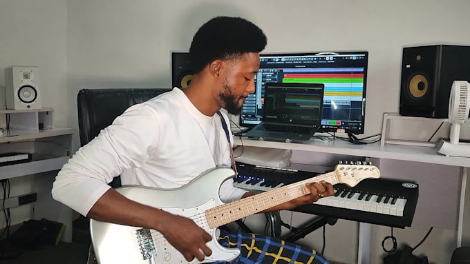 record quality acoustic or electric guitars for your songs