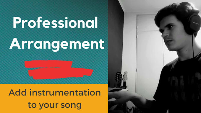 arrange your song or instrumental