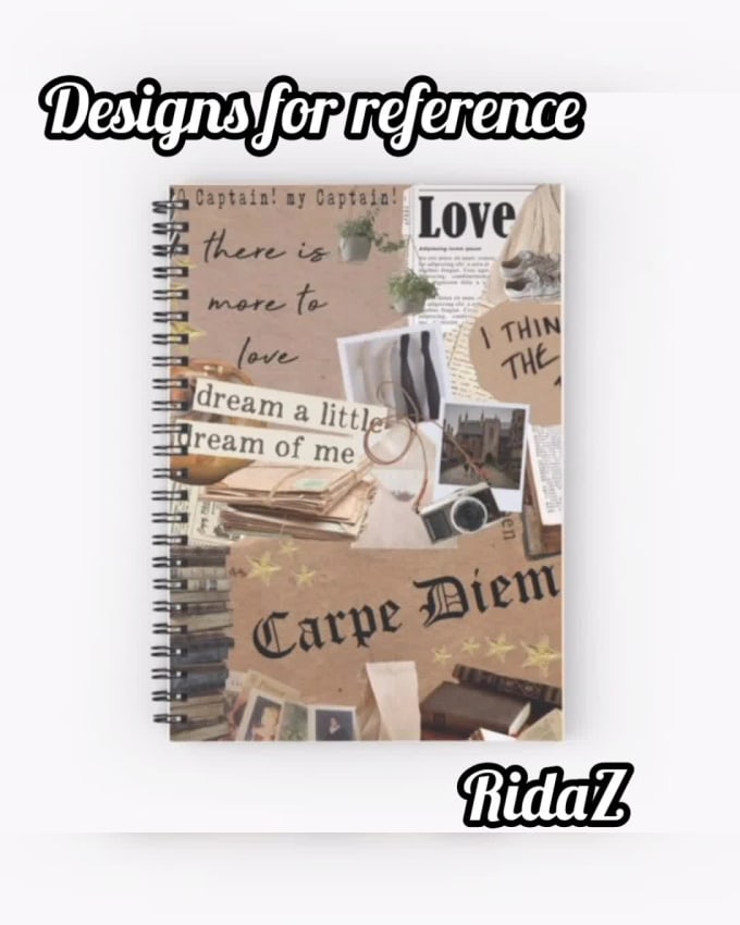 Design Journal And Notebook Cover By Riz003 Fiverr 4272