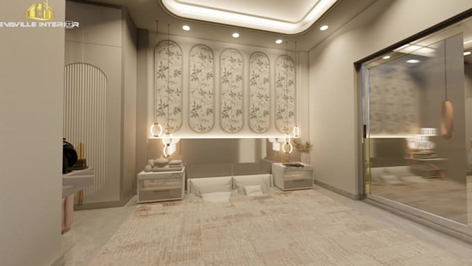 create professional 3d interior design using sketchup