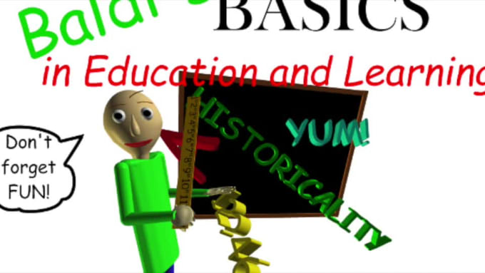 Do Anything In A Baldis Basics Voice By Nicksenny