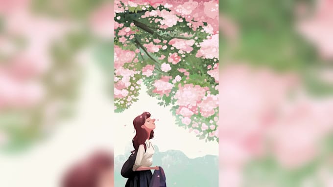create a short or loop animated illustration