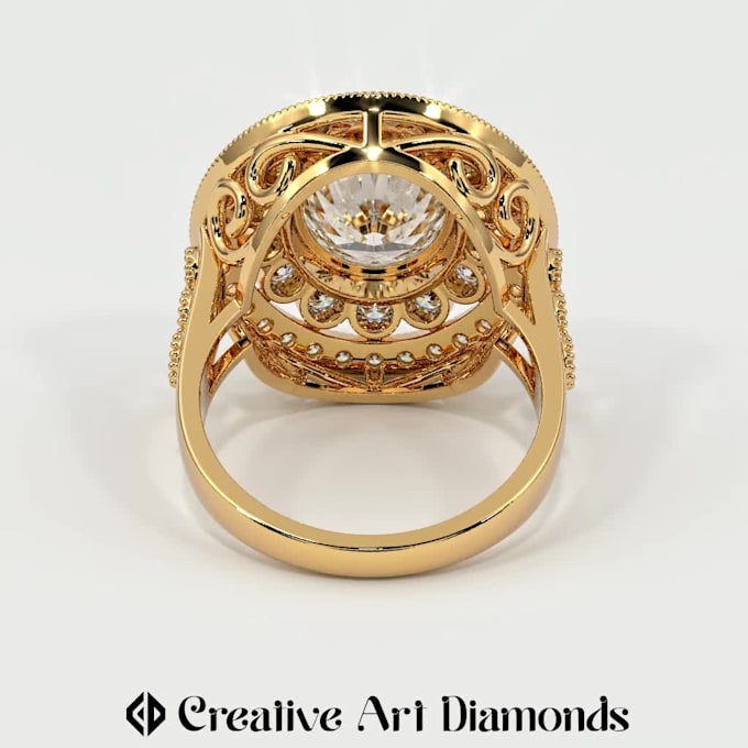 create photorealistic 3d jewelry renderings and cad designs
