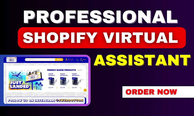 be your shopify virtual assistant, expert in design, bug fix and liquid coding