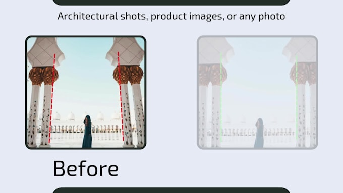 straighten up your photos with expert perspective correction