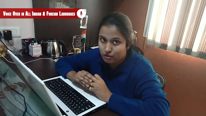 do voice over in any indian language