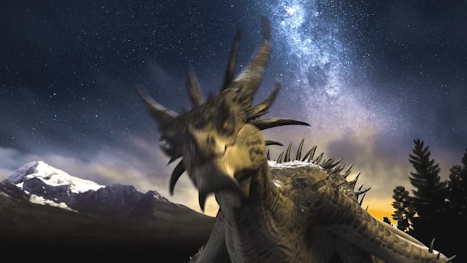 do dragon animation, animal animation, 3d animation, 3d animal model, 3d design