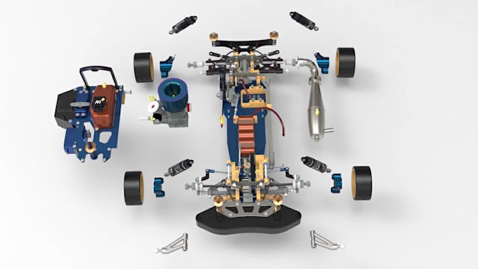 do 3d cad modeling, product design and 3d realistic rendering