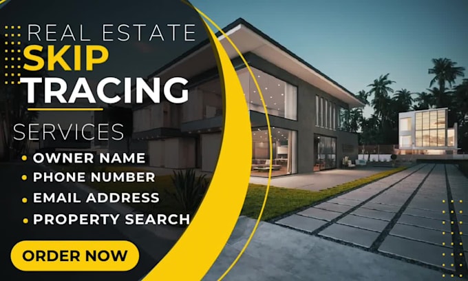 do real estate skip tracing