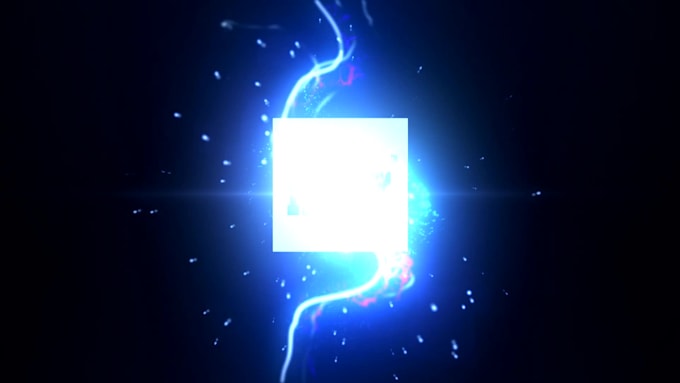 create this professional light strand youtube intro