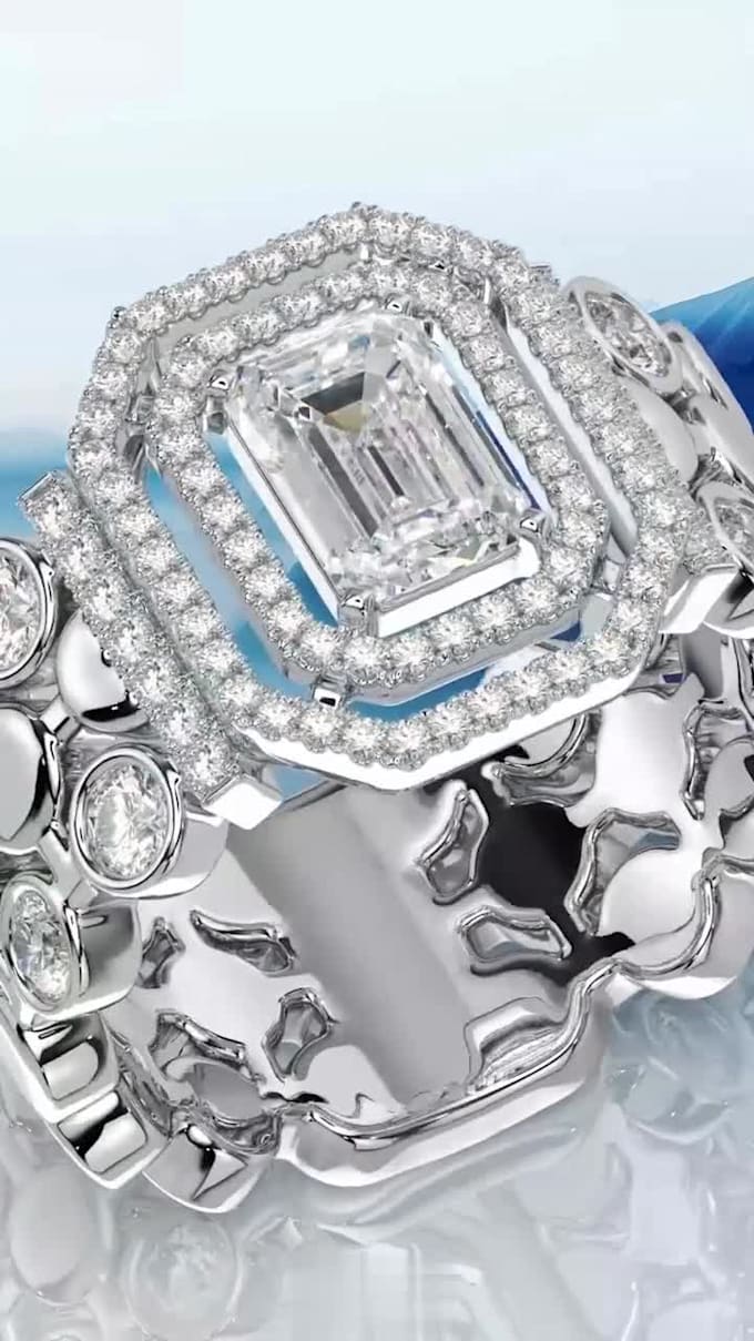 do 3d jewelry animation design 3d cad animation video 3d ring animation