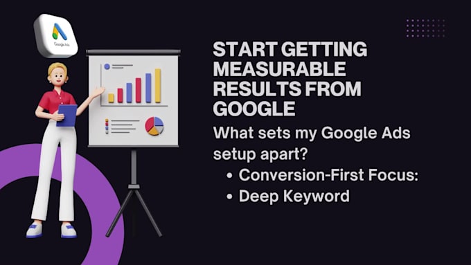 professionally setup your high converting google ads PPC campaign