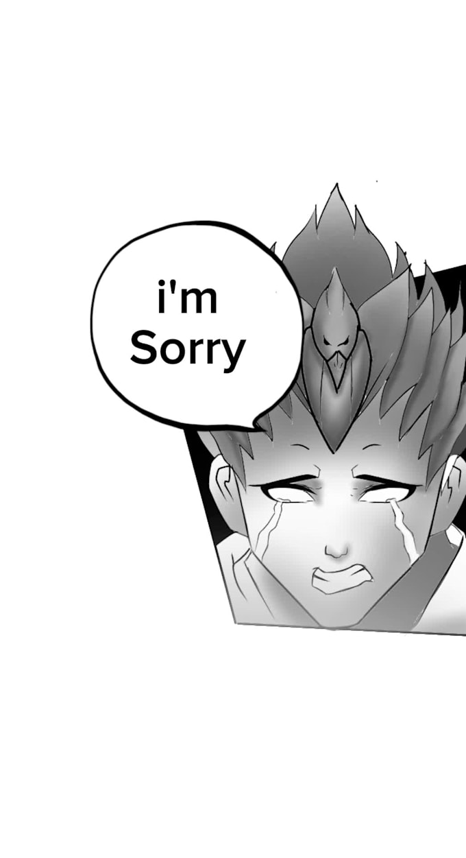 create short unique manga or comic pages for you