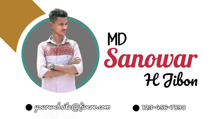 create a cover photo design