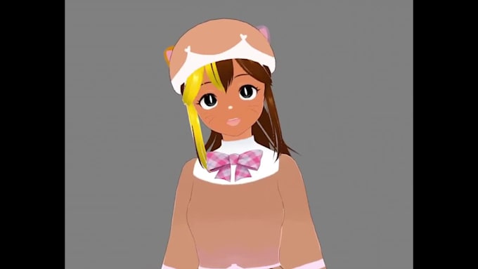 do a vroid 3d character for you