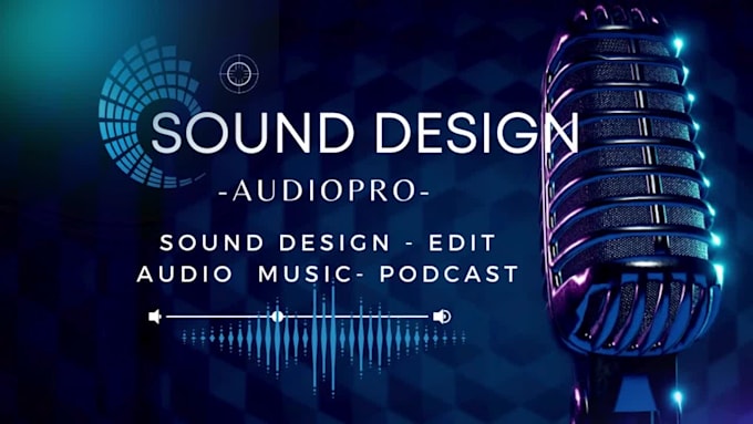 sound design your video animation podcast