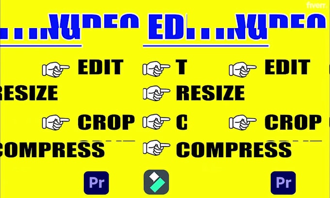 cut, split, merge, compress or convert video