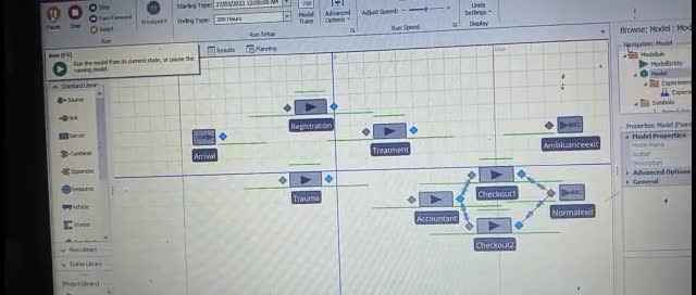 Simulation using Arena 