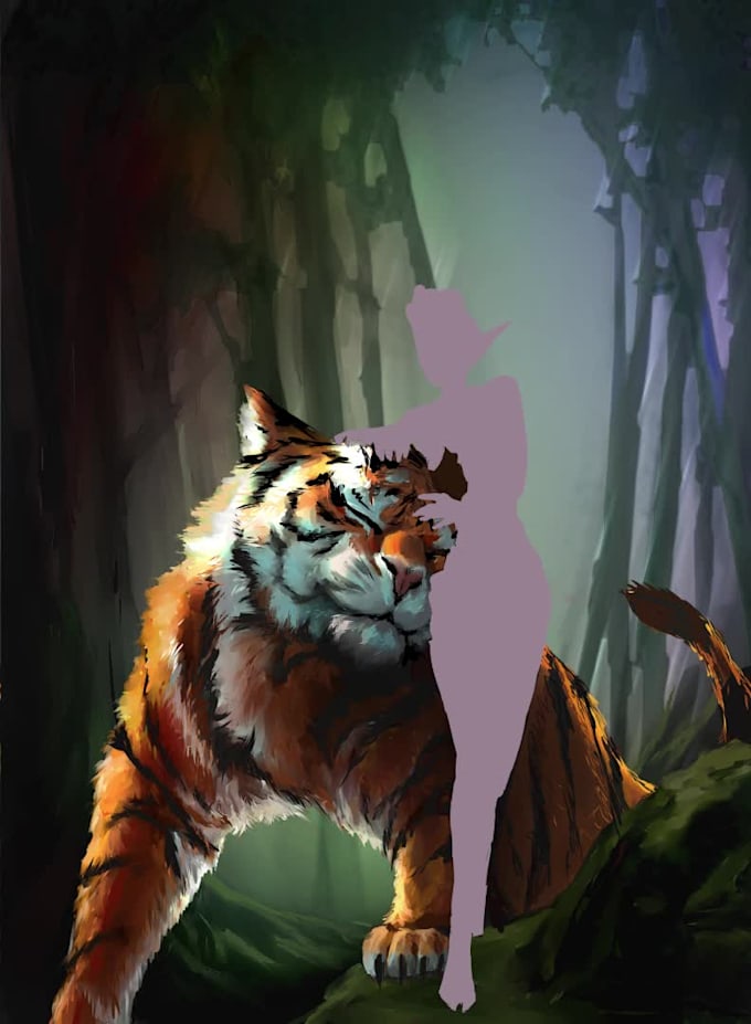do a professional character illustration