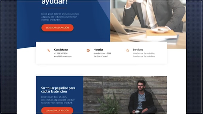 a website for your business  more 100 templates available