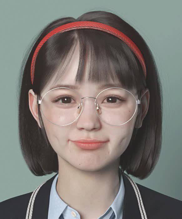 character model, 3d game character design, hair, cloth, morph, daz3d, rig