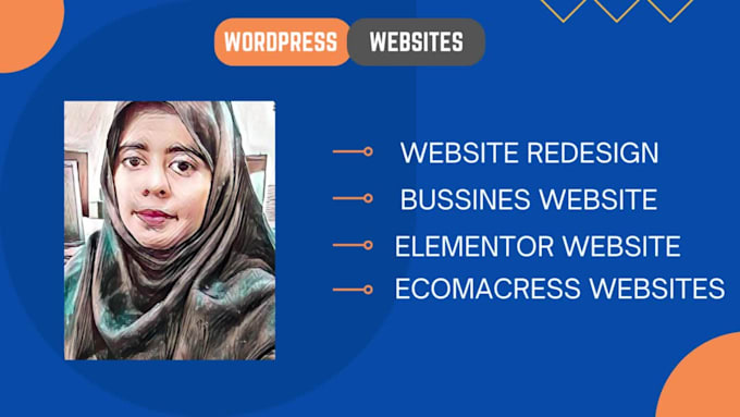 build wordpress bussiness  website using  elementor pro