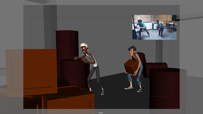 create 3d animations for games
