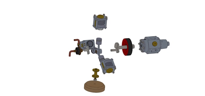 do mechanical 3d cad cam model and technical drawings
