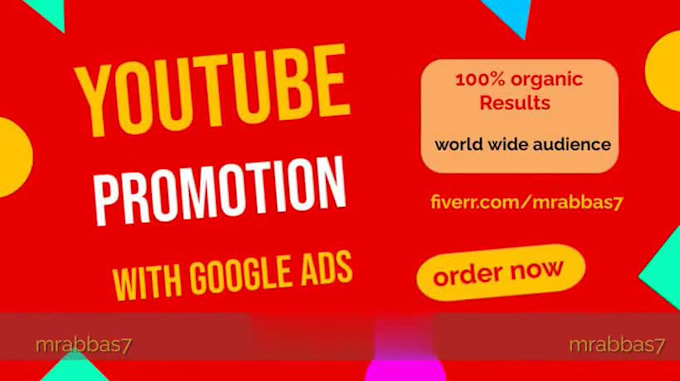 promote your youtube video organically using google ads