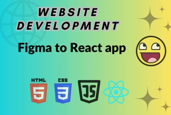 Convert designs to react js or next js web application by Shahsawar451 ...