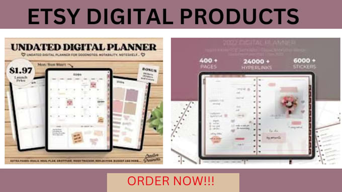 Setup etsy digital product etsy shop design etsy digital product ...