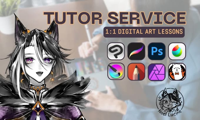 teach you digital art