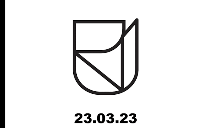 design your name turn into minimalist monogram logo