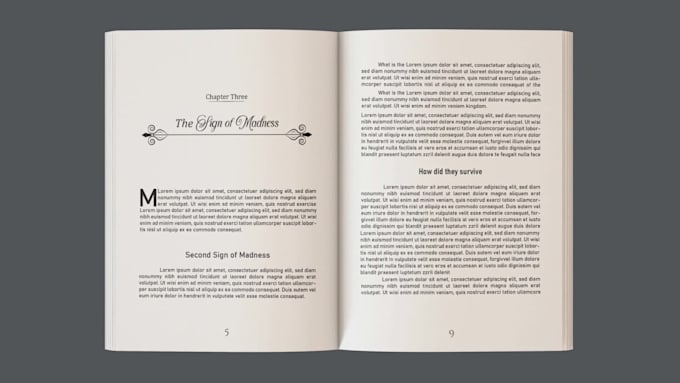 do book formatting, layout design and ebook for KDP
