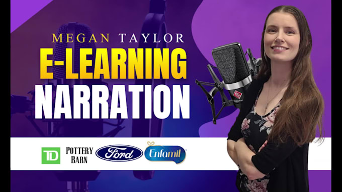 create an e learning narration in a warm female voice