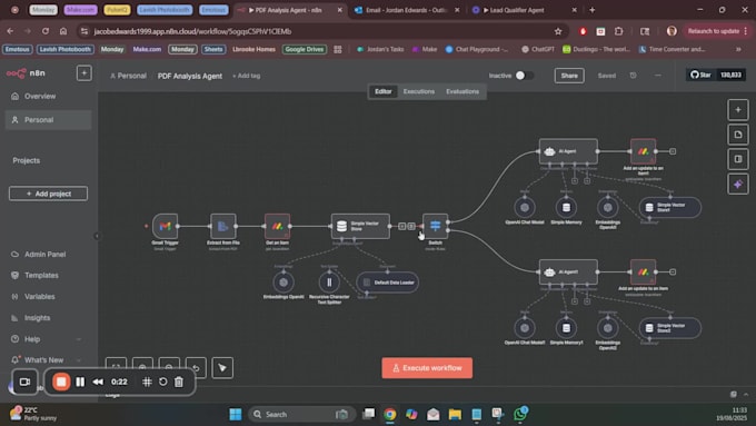 create an n8n document automation 4 contracts, ndas and w9s