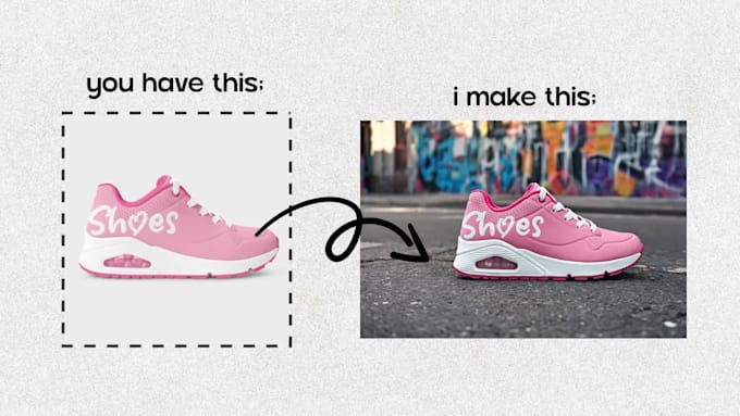 showcase your product in creative ai generated scenes