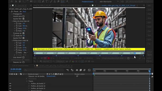 do professional rotoscoping and masking in after effects