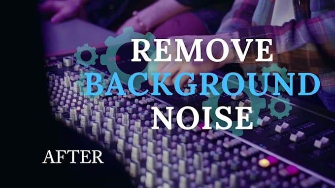 professionally repair edit and process your audio file