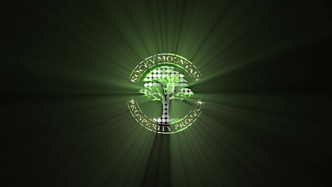 create a custom 3d animation logo for you