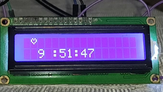 Write a code of digital clock for stm32 by Sakshidubay | Fiverr