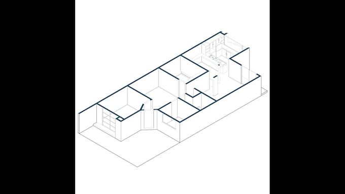 Do interior design with render and isometric illustration by Mariana ...