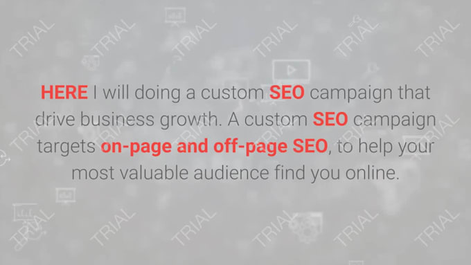 doing full SEO services for your website or business