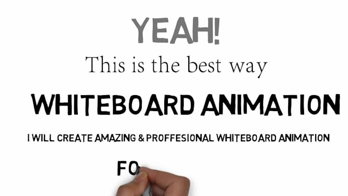 create eye catching whiteboard Video